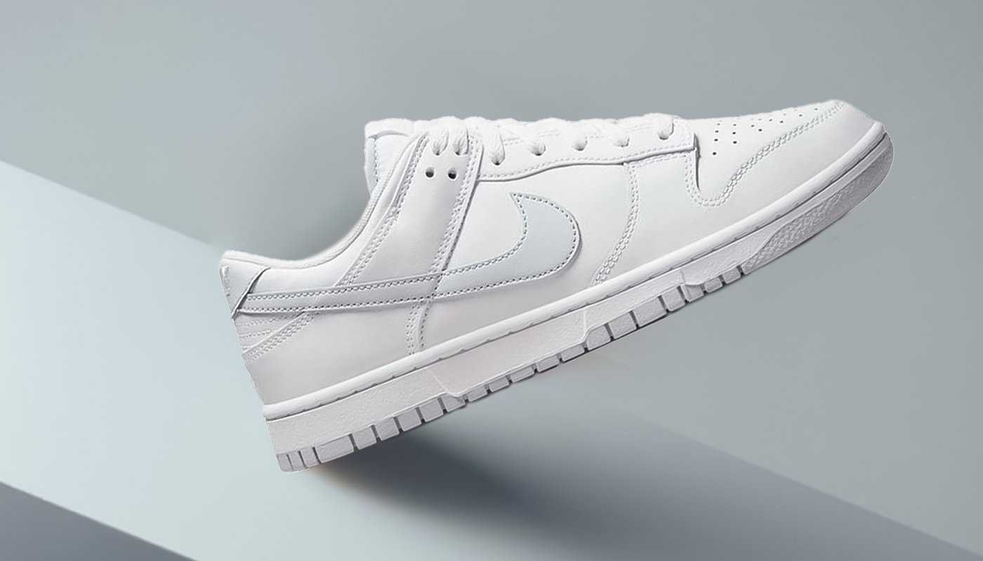 Кроссовки Nike Dunk Low Retro White Pure Platinum