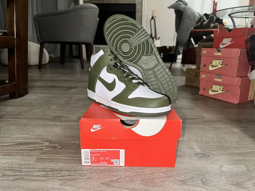 Nike Dunk High Retro Cargo Khak