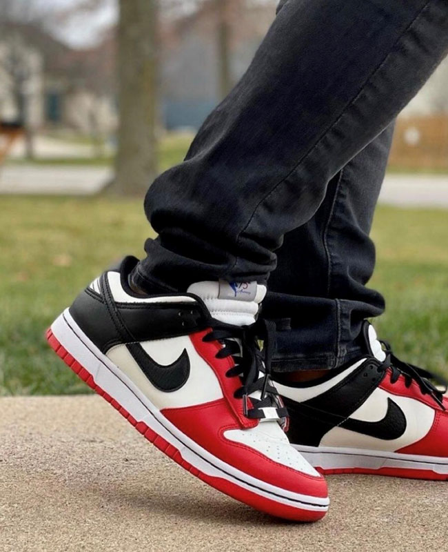 Nike Dunk Low EMB NBA 75th Anniversary Chicago