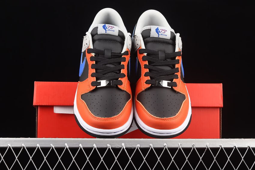 Nike Dunk Low EMB NBA 75th Anniversary Knicks