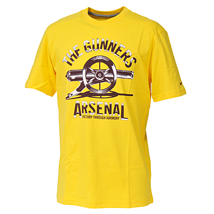 Купить Футболка Nike ARSENAL CORE COTTON TEE | 405629-749 в Москве или заказать доставку на Slamdunk.su