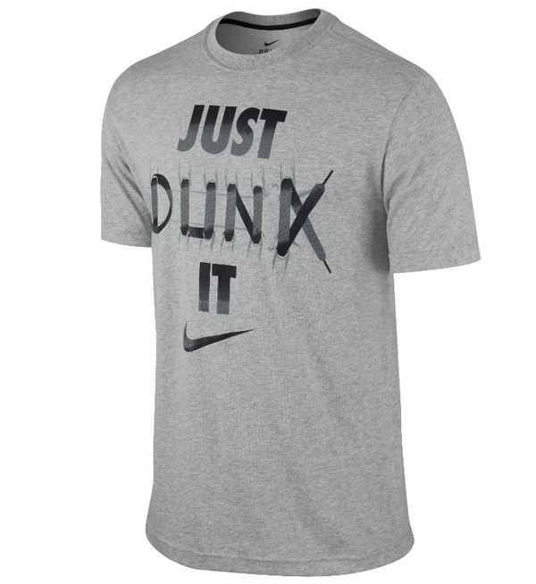 Купить Футболка Nike JUST DUNK IT LACE TEE | 533500-063 в Москве или заказать доставку на Slamdunk.su
