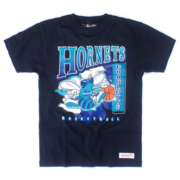 Купить Футболка  Mitchell & Ness Charlotte Hornets | Charlotte 015 в Москве или заказать доставку на Slamdunk.su