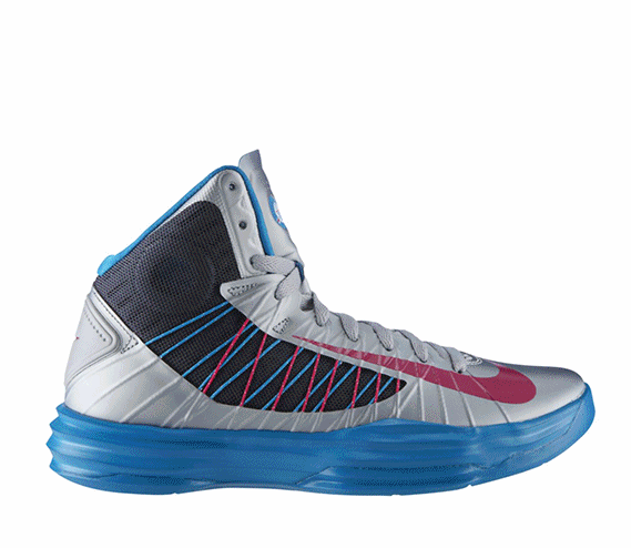 Баскетбольные кроссовки Nike Lunar Hyperdunk 2012 (GS) - картинка