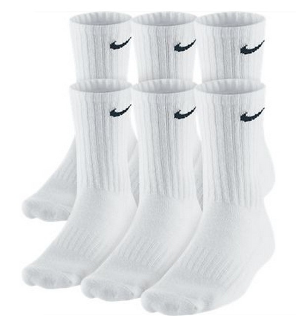 Купить Носки Nike 6PPK COTTON CUSHION CREW | SX4465-101 в Москве или заказать доставку на Slamdunk.su