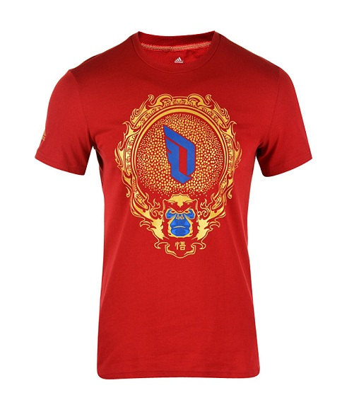 Купить Футболка Adidas Dame CNY Tee | AH7544 в Москве или заказать доставку на Slamdunk.su