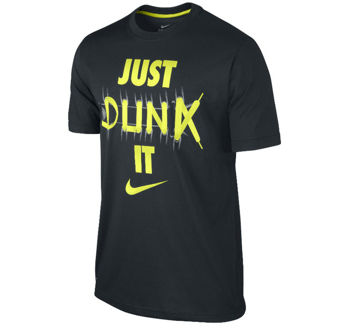 Купить Футболка Nike JUST DUNK IT LACE TEE | 533500-012 в Москве или заказать доставку на Slamdunk.su