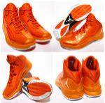 Баскетбольные кроссовки Air Jordan Aero Mania Orange - картинка