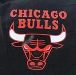 Сумка Mitchell & Ness  CHICAGO BULLS CANVAS ROLL BAG BLACK - картинка