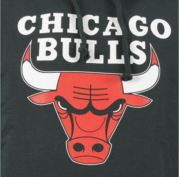 Купить  Толстовка Mitchell & Ness CHICAGO BULLS TEAM LOGO BLACK | CHICAGO BULLS 010 (черн) в Москве или заказать доставку на Slamdunk.su