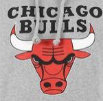 Толстовка Mitchell & Ness CHICAGO BULLS TEAM LOGO GREY - картинка