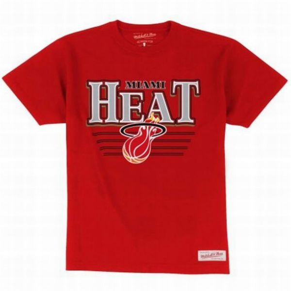 Купить Футболка Mitchell & Ness Miami Heat | Miami Heat-014 в Москве или заказать доставку на Slamdunk.su