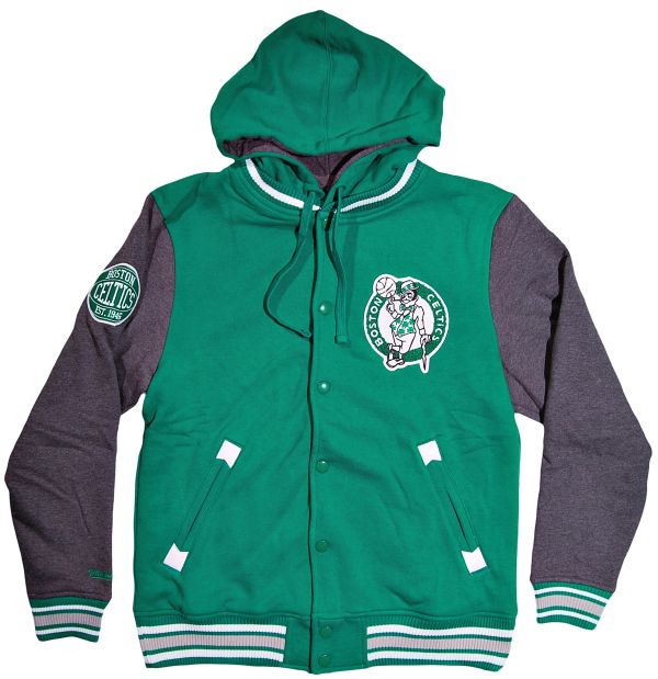 Купить Куртка Mitchell & Ness Boston Celtics | Boston Celtics-330 в Москве или заказать доставку на Slamdunk.su