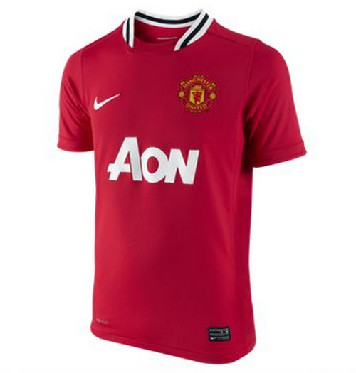 Футболка детская Nike Manchester United Boys  - картинка