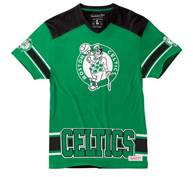 Купить Футболка Mitchell & Ness Boston Celtics | Boston 033 в Москве или заказать доставку на Slamdunk.su