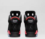 Кроссовки Air Jordan 6 Retro “Black Infrared” | 384664-023