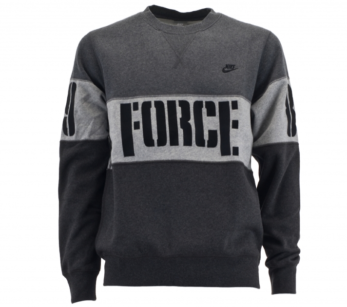 Купить Свитер Nike Force Graphic Crew | 439283-071 в Москве или заказать доставку на Slamdunk.su