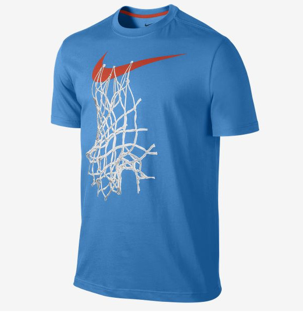 Купить Футболка Nike THE SWOOSH NET TEE | 546167-460 в Москве или заказать доставку на Slamdunk.su