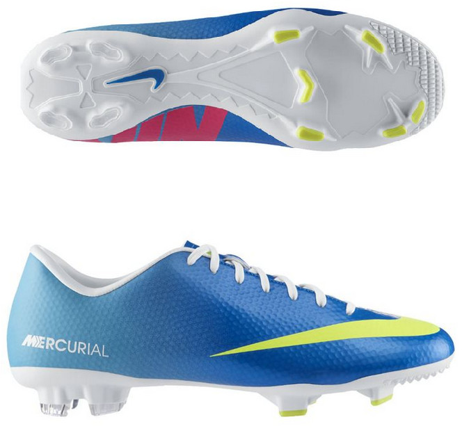 Купить Бутсы Nike Mercurial Victory IV FG  | 555613-474 в Москве или заказать доставку на Slamdunk.su