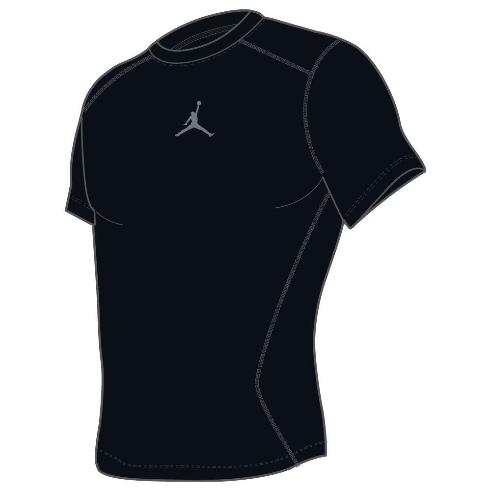 Купить Майка компрессионная Jordan AJ All Season Comp SS Top | 642345-010 в Москве или заказать доставку на Slamdunk.su