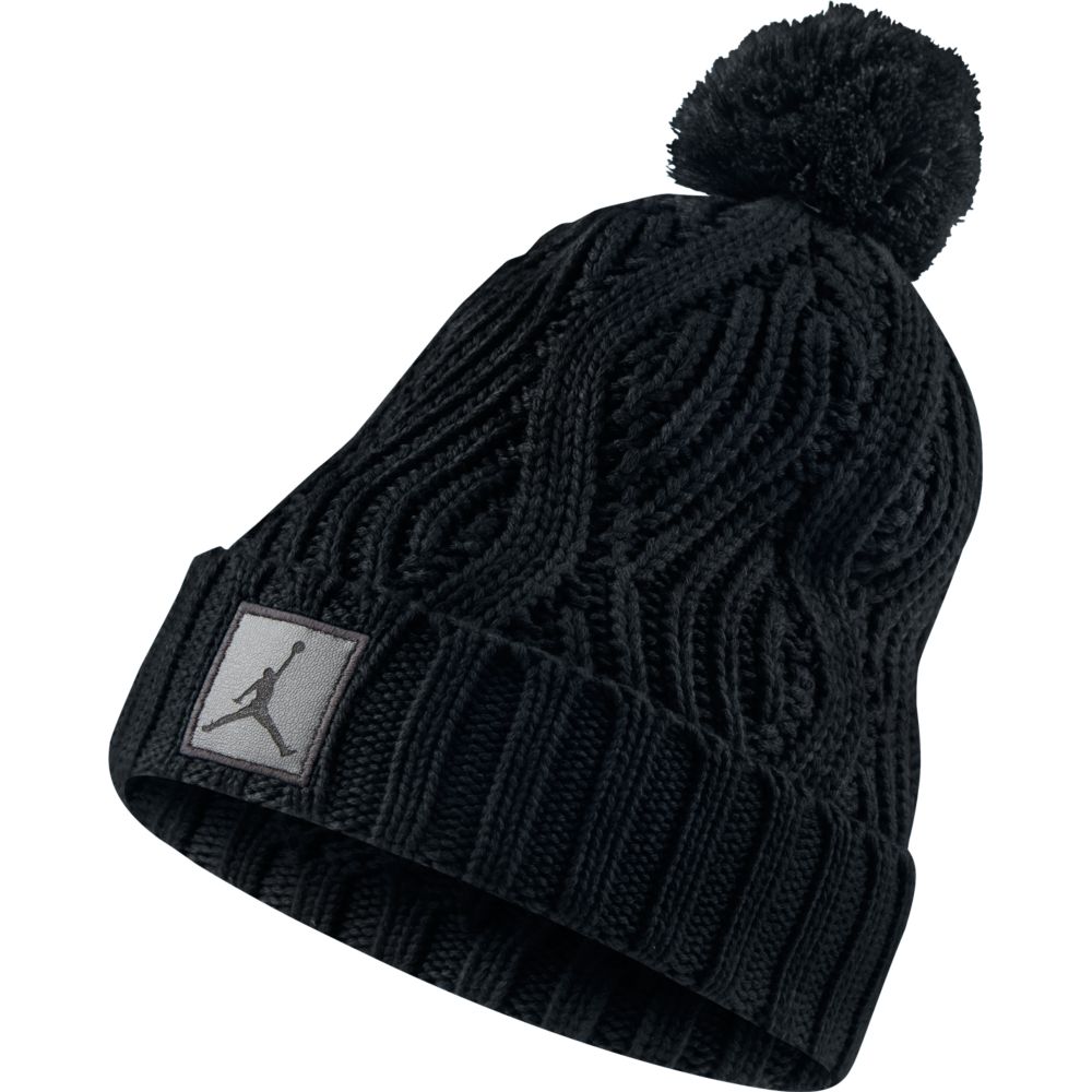 Купить Шапка Jordan Jumpman Beanie Pom | 801768-010 в Москве или заказать доставку на Slamdunk.su