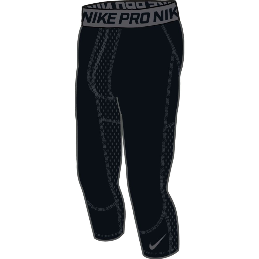 Купить Тайтсы компрессионные Nike Pro Hypercool Three-Quarter Compressi | 819701-010 в Москве или заказать доставку на Slamdunk.su