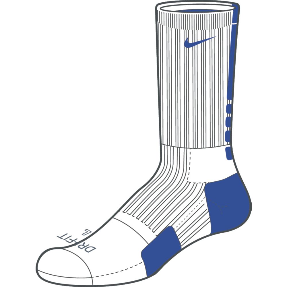 Купить Носки Nike Elite Basketball Crw  | SX3629-143 в Москве или заказать доставку на Slamdunk.su