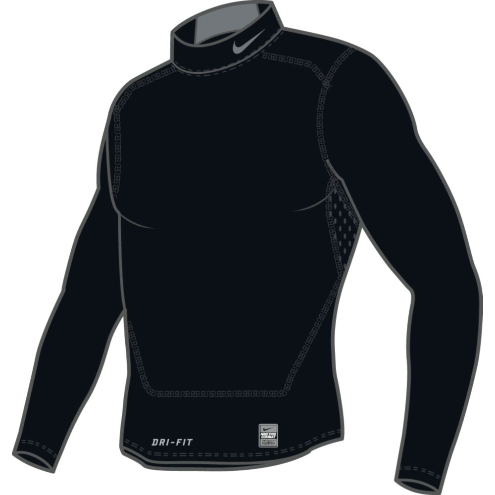 Купить Майка с рукавами Nike Pro CORE COMPRESSION LS | 449795-010 в Москве или заказать доставку на Slamdunk.su