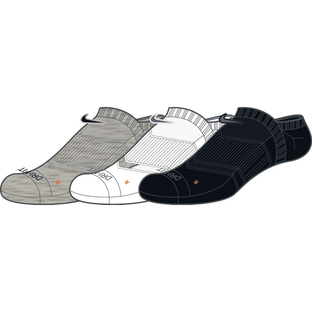 Купить Носки Nike 3ppk Dri Fit Lightweight | SX4846-901 в Москве или заказать доставку на Slamdunk.su