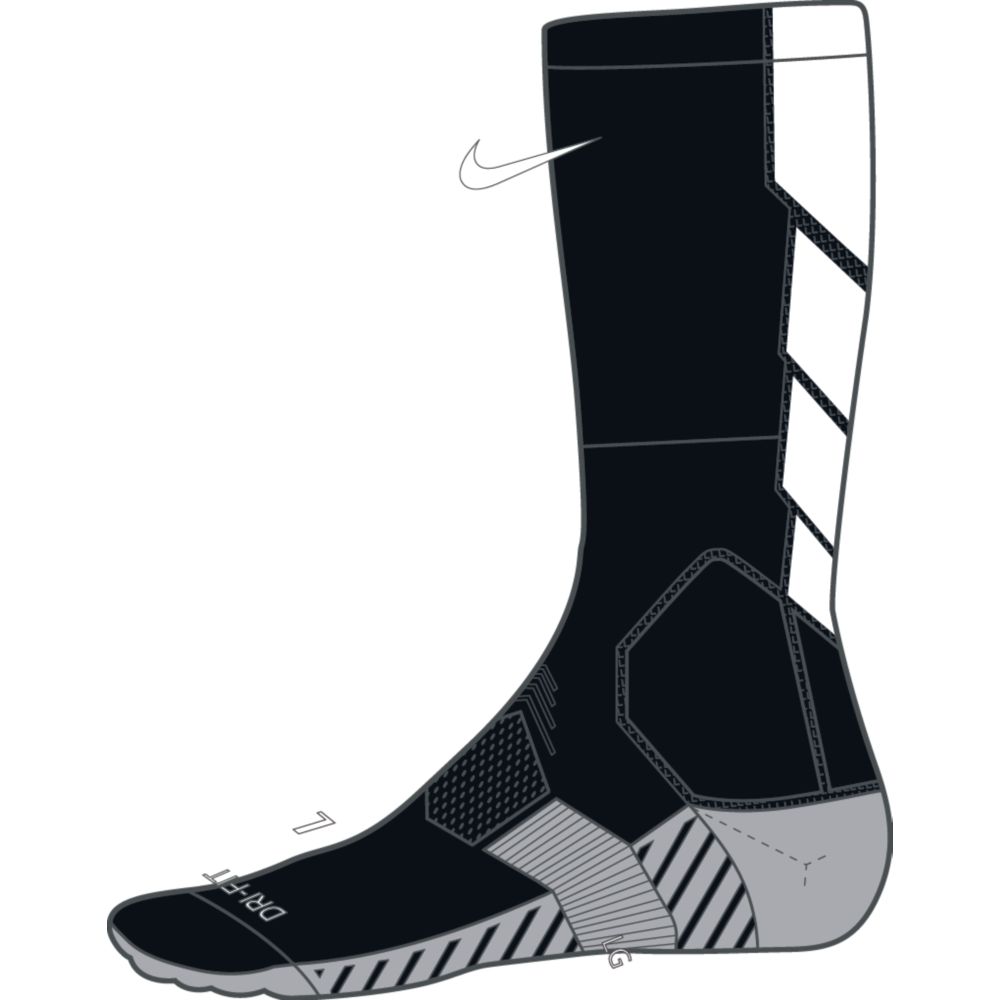 Купить Носки Nike Stadium Football Crew | SX4854-010 в Москве или заказать доставку на Slamdunk.su
