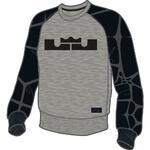 Толстовка Nike Lebron AW77 BB crew gris | 646656-063