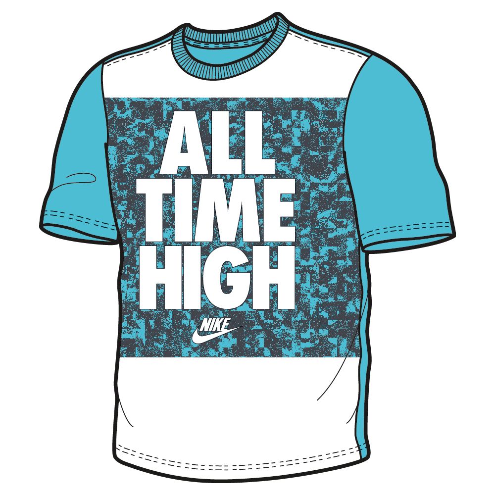 Купить Футболка Nike Tee-All Time High | 644154-401 в Москве или заказать доставку на Slamdunk.su