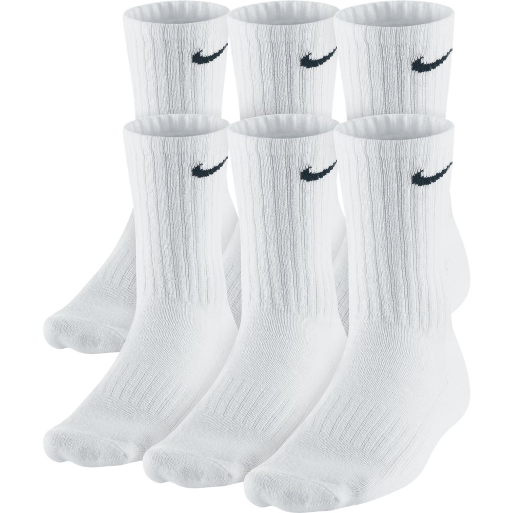 Купить Носки Nike 6PPK COTTON CUSHION CREW | SX4465-101 в Москве или заказать доставку на Slamdunk.su