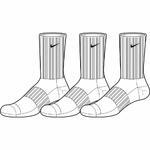Носки Nike 3PPK Cotton | SX3809-101