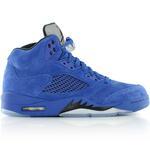 Кроссовки Air Jordan Retro 5 "Blue Suede" - картинка