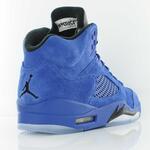 Кроссовки Air Jordan Retro 5 "Blue Suede" - картинка