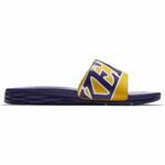 Сланцы Nike Benassi Solarsoft NBA "Lakers" - картинка