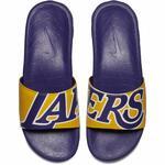 Сланцы Nike Benassi Solarsoft NBA "Lakers" - картинка