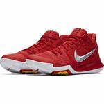 Баскетбольные кроссовки Nike Kyrie 3 "Red Suede" - картинка