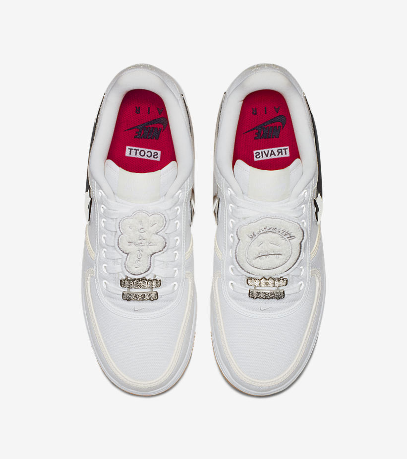 white travis scott air force 1