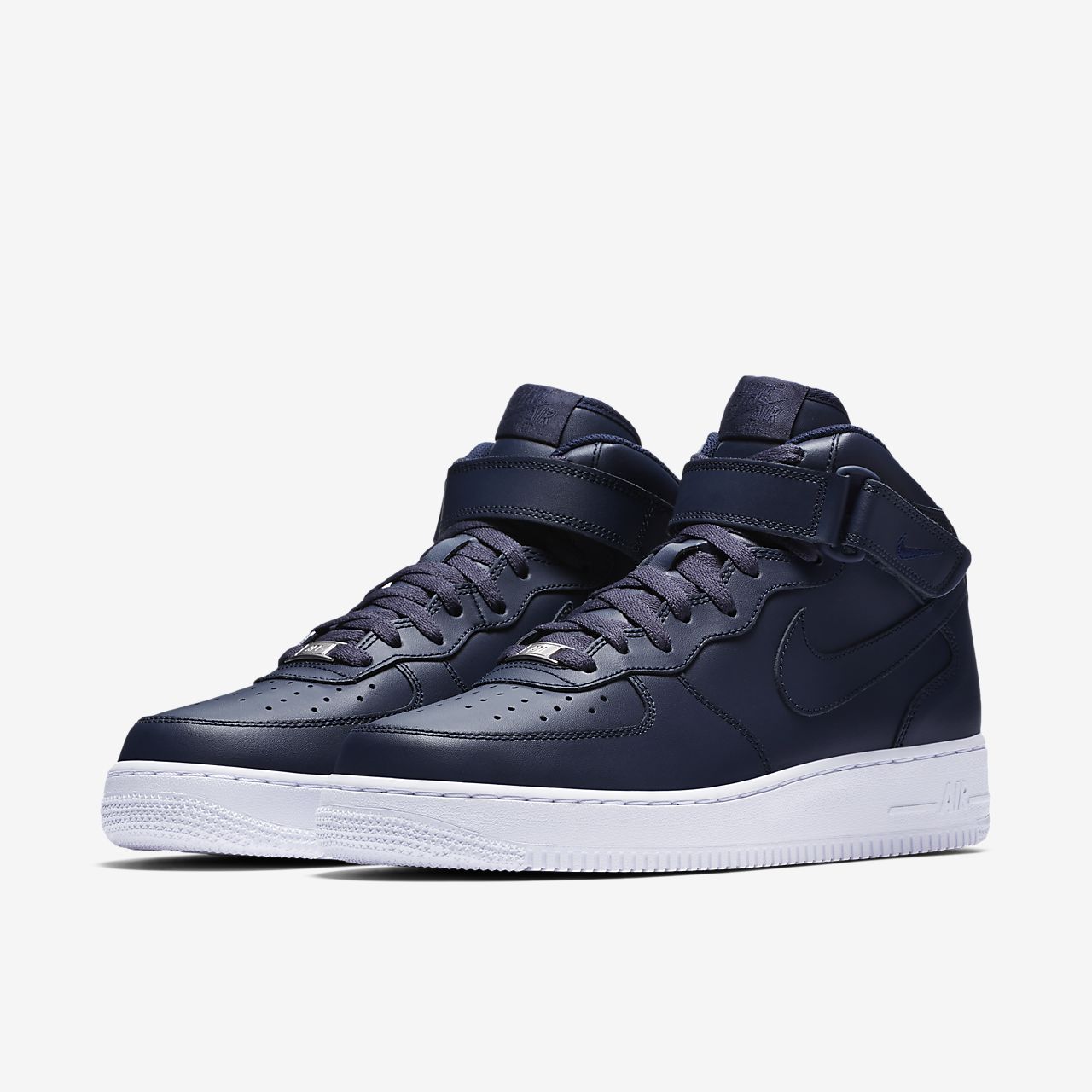 nike men air force 1 07 mid blue
