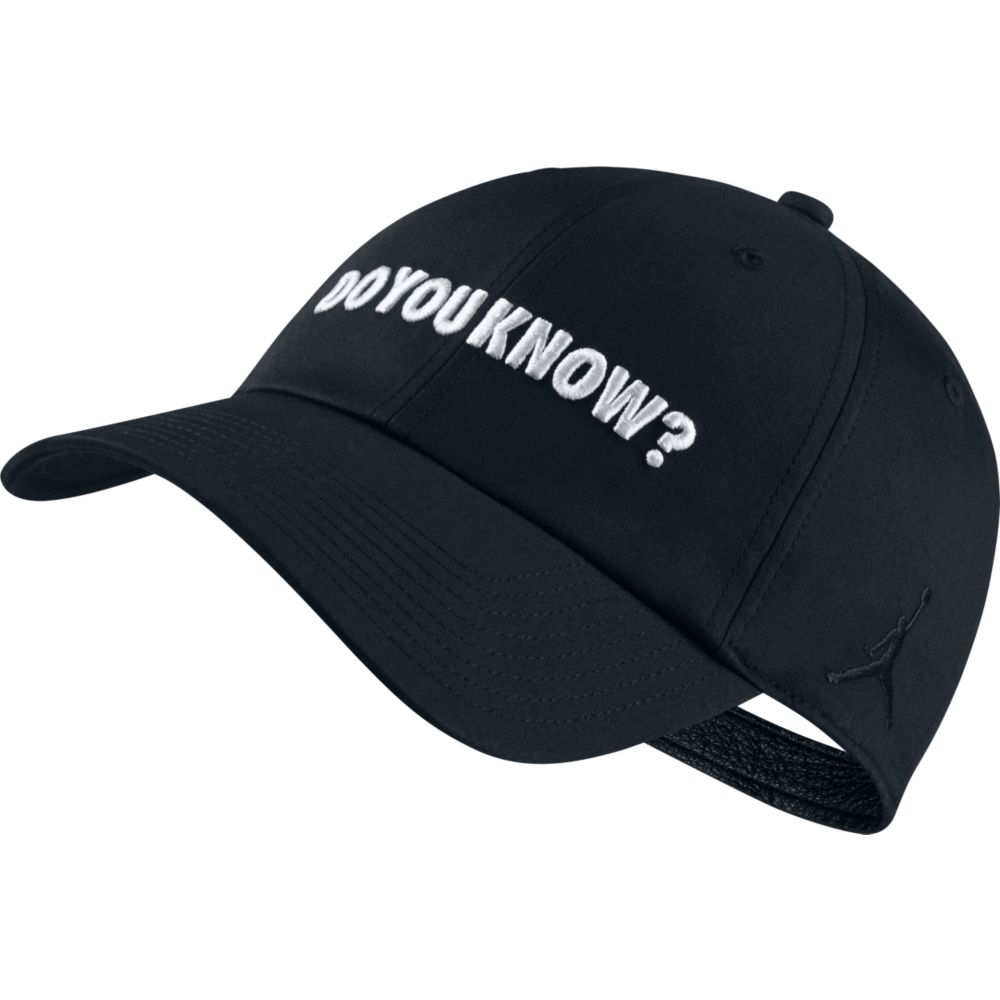 Купить Кепка Jordan Heritage86 "DO YOU KNOW?" | AA3790-010 в Москве или заказать доставку на Slamdunk.su