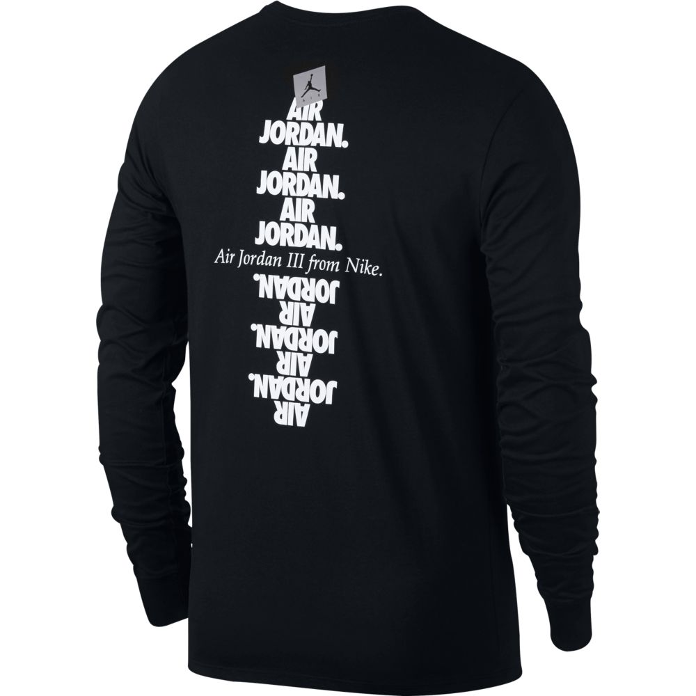 Купить Лонгслив Jordan Sportswear AJ 3 CNXN 3 | 943938-010 в Москве или заказать доставку на Slamdunk.su
