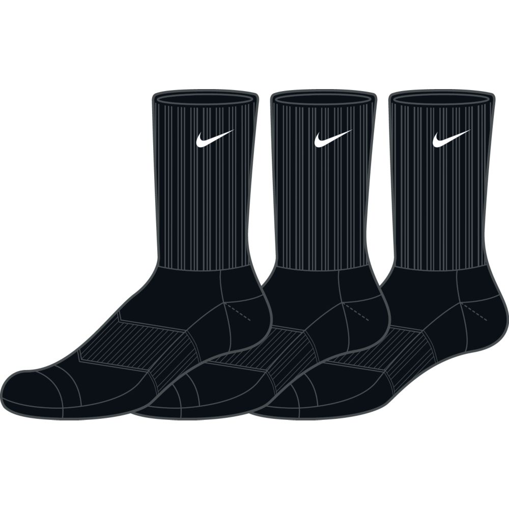 Купить Носки Nike Lightweight Crew | SX4704-001 в Москве или заказать доставку на Slamdunk.su