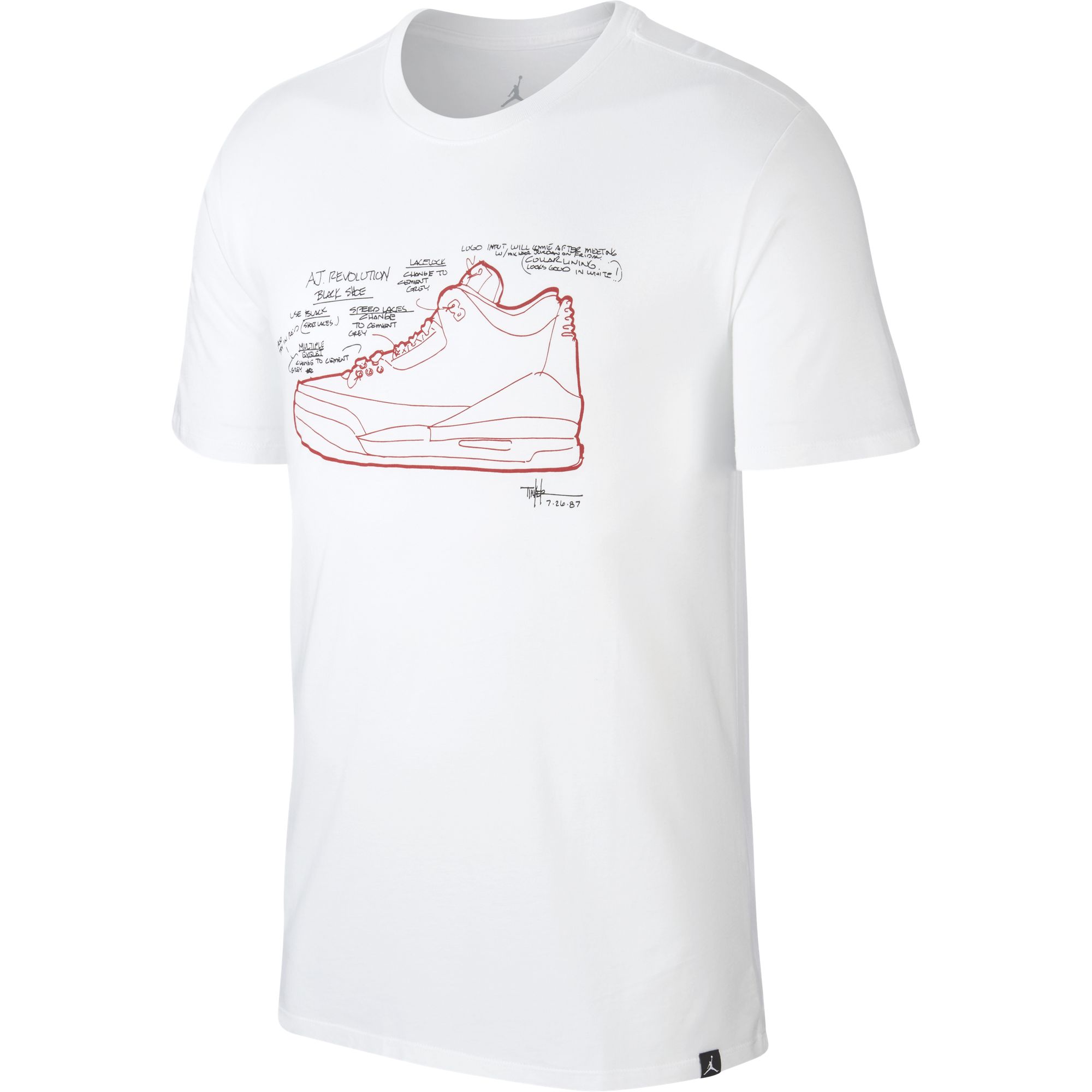 Купить Футболка 	Air Jordan 32 | AO8937-100 в Москве или заказать доставку на Slamdunk.su