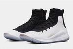 Баскетбольные кроссовки Under Armour Curry 4 "Black White" | 1298306-007