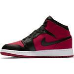 Кроссовки Air Jordan 1 Mid "Bred" | 554724-610