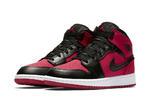 Кроссовки Air Jordan 1 Mid "Bred" | 554724-610