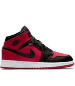 Кроссовки Air Jordan 1 Mid "Bred" | 554724-610