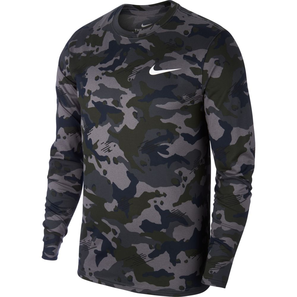 Лонгслив Nike Dry Leg Tee Is Camo - картинка